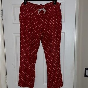 Old Navy Red Polka Dot Sleep Pants